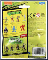 Donatello from Teenage Mutant Ninja Turtles - Nickelodeon - Surprise Mini Figures - Series 1 manufactured by Playmates [Back]
