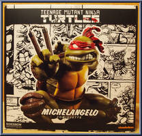 Michelangelo from Teenage Mutant Ninja Turtles - 1:5 Scale Statues manufactured by Sideshow [Front]