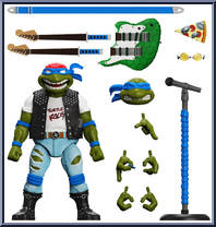 Classic Rocker Leo from Teenage Mutant Ninja Turtles - Ultimates! manufactured by Super7 [Loose]