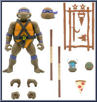 Donatello from Teenage Mutant Ninja Turtles - Ultimates! manufactured by Super7 [Loose]