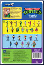 Napoleon Bonafrog from Teenage Mutant Ninja Turtles - ReAction Figures manufactured by Super7 [Back]