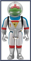 Space Cadet Raphael from Teenage Mutant Ninja Turtles - ReAction Figures manufactured by Super7 [Loose]