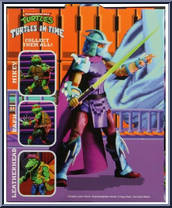 Shredder from Teenage Mutant Ninja Turtles - Turtles in Time - Basic Series manufactured by Neca [Back]