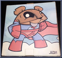 Super from Teeter - Basic Series manufactured by Kidrobot [Back]