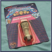 Space Sergeant 101 from Terrahawks - Basic Series manufactured by Bandai [Front]