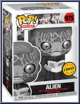 Alien (Black & White) (Chase) from They Live - Pop! Vinyl Figures manufactured by Funko [Front]