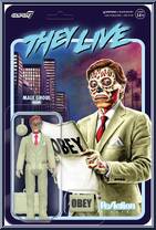 Male Ghoul (Glows In The Dark) from They Live - ReAction Figures manufactured by Super7 [Front]