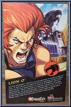 Lion-O from ThunderCats Classics - ReAction Figures manufactured by Mattel [Back]