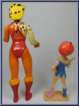 Cheetara (with Willykit) from ThunderCats - Heroes manufactured by LJN [Loose]