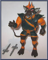 Ratar-O from ThunderCats - Evil Mutants manufactured by LJN [Loose]