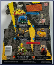 Hard Drivin' Tick from Tick - Windups manufactured by Bandai [Back]