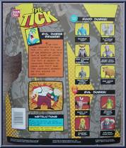 Exploding Dyna-Mole from Tick - Series 1 manufactured by Bandai [Back]