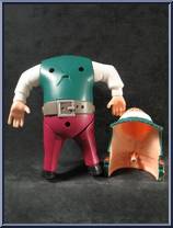 Exploding Dyna-Mole from Tick - Series 1 manufactured by Bandai [Loose]