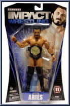 Austin Aries from TNA - Deluxe impact! - Series 11 manufactured by Jakks Pacific [Front]