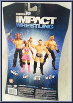 Velvet Sky from TNA - Deluxe impact! - Series 11 manufactured by Jakks Pacific [Back]