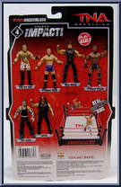 Rob Van Dam from TNA - Deluxe impact! - Series  4 manufactured by Jakks Pacific [Back]