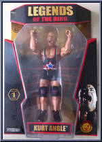 Kurt Angle from TNA - Legends of the Rings manufactured by Jakks Pacific [Front]