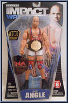 Kurt Angle from TNA - Deluxe impact! - Series  6 manufactured by Jakks Pacific [Front]