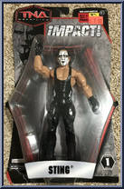 Sting from TNA - impact! - Series 1 manufactured by Jakks Pacific [Front]