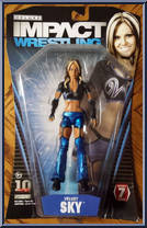 Velvet Sky from TNA - Deluxe impact! - Series  7 manufactured by Jakks Pacific [Front]