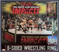 6-Sided Wrestling Ring (with AJ Styles) from TNA - Accessories manufactured by Toy Biz [Front]