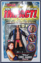 Wildcat Chris Harris from TNA - Series 4 - impact! manufactured by Toy Biz [Front]