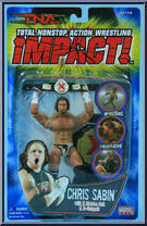Chris Sabin from TNA - Series 3 - impact! manufactured by Toy Biz [Front]