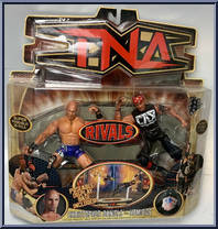 Christopher Daniels / Homicide from TNA - 2-Packs - Rivals manufactured by Toy Biz [Front]