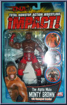 Alpha Male Monty Brown from TNA - Series 3 - impact! manufactured by Toy Biz [Front]