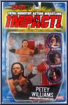Petey Williams from TNA - Series 4 - impact! manufactured by Toy Biz [Front]