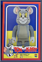 Tom (Flocky) from Tom and Jerry - Bearbrick manufactured by Medicom [Front]