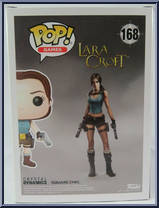 Lara Croft from Tomb Raider - Pop! Vinyl Figures manufactured by Funko [Back]