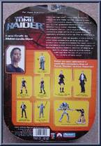 Lara Croft (Motorcycle Gear) from Tomb Raider - Basic Series manufactured by Playmates [Back]