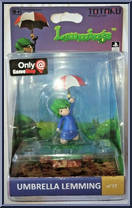 Umbrella Lemming Action Figure