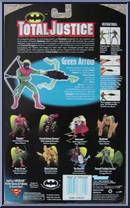 Green Arrow from Total Justice - Series 3 manufactured by Kenner [Back]