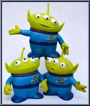 Aliens from Toy Story - Signature Collection manufactured by Thinkway Toys [Loose]