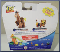 Bullseye / Slinky Dog from Toy Story - Color Splash Buddies manufactured by Thinkway Toys [Back]