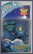 Super Squirtin Buzz from Toy Story 2 - Aqua Action manufactured by Mattel [Front]