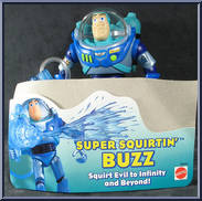 Buzz (Super Squirtin) from Toy Story 2 - Basic Series manufactured by Mattel [Loose]