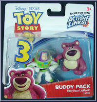 Hero Buzz Lightyear / Lotso from Toy Story 3 - Buddy Packs manufactured by Mattel [Front]