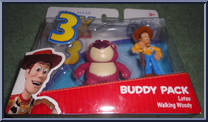 Lotso / Walking Woody from Toy Story 3 - Buddy Packs manufactured by Mattel [Front]