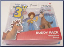Walking Woody / Bullseye from Toy Story 3 - Buddy Packs manufactured by Mattel [Front]
