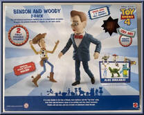 Benson & Woody 2-Pack from Toy Story 4 - Basic Series manufactured by Mattel [Back]