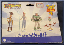 Bo Peep / Buzz Lightyear from Toy Story 4 - Flextreme Bendables manufactured by Mattel [Back]
