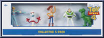 Collector 5-Pack from Toy Story 4 - Mini Figures manufactured by Mattel [Front]