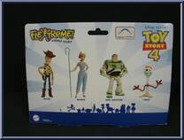 Forky / Buzz Lightyear from Toy Story 4 - Flextreme Bendables manufactured by Mattel [Back]