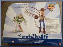 Woody & Buzz Lightyear Arcade 2-Pack from Toy Story 4 - Adventure Packs manufactured by Mattel [Back]