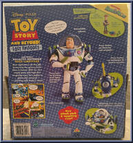 Electronic Galactic Defender Buzz Lightyear from Toy Story and Beyond! - Lost Episodes manufactured by Hasbro [Back]