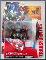 Optimus Prime (Protoform) from Transformers - Age of Extinction - Movie Advanced Series manufactured by Takara [Front]