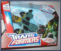 Atomic Lugnut from Transformers - Animated - Voyager Class manufactured by Hasbro [Front]